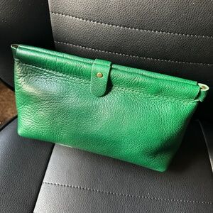 Sold-NEW Portland Leather Framed Pouch